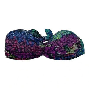 Vitamin A bandeau bikini top